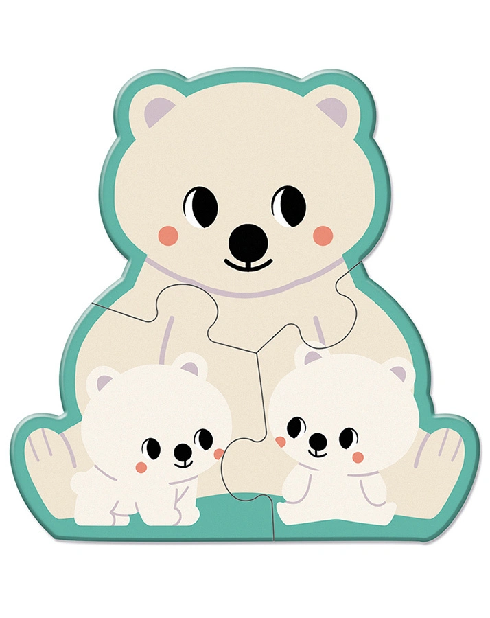 Janod-WWF® Puzzle TIERE 20-teilig aus Holz