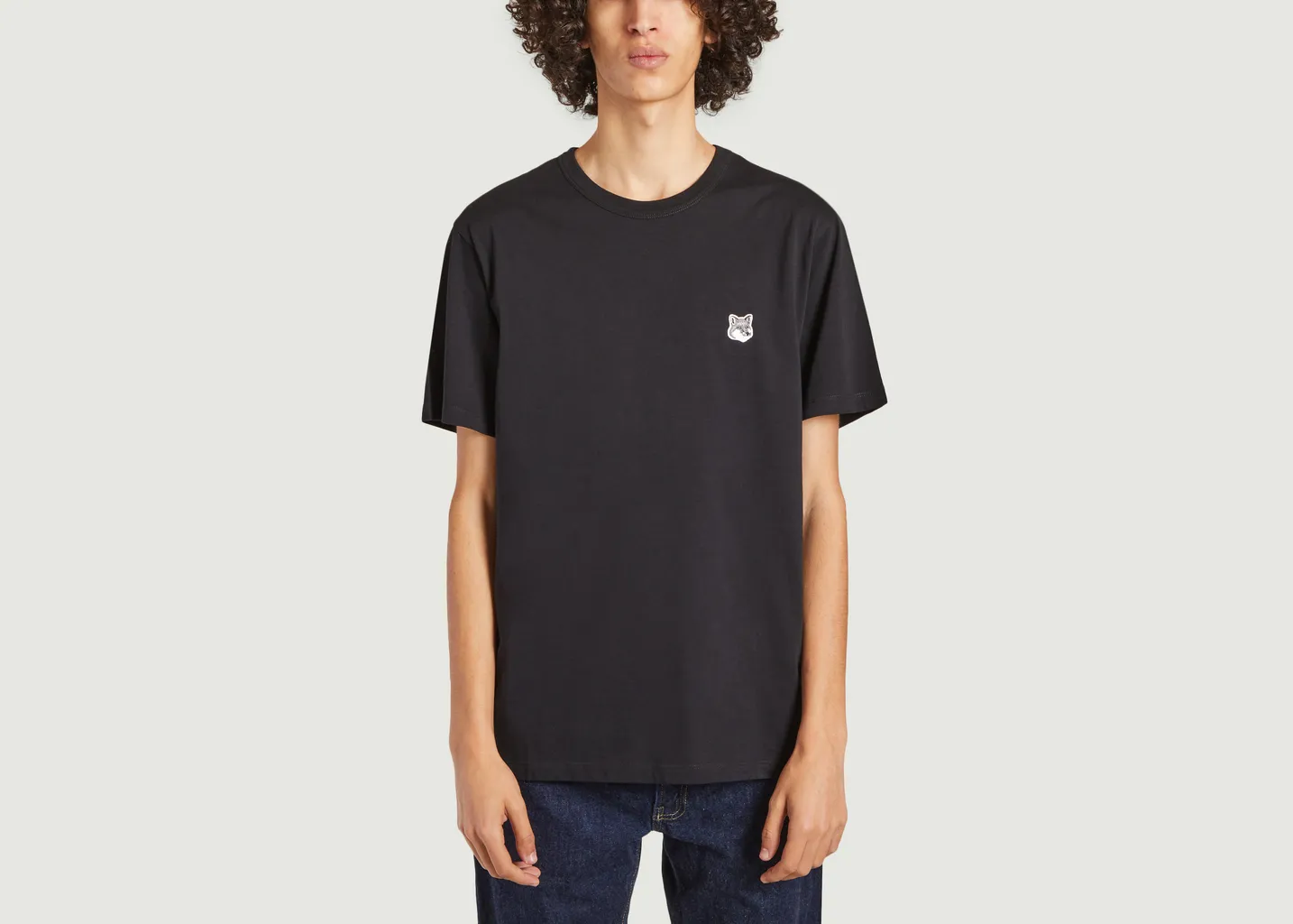 T-shirt Fox Head Patch Maison Kitsuné
