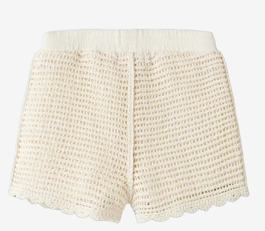 Lil' Atelier Lil' Atelier shorts NMFFlora coconut milk