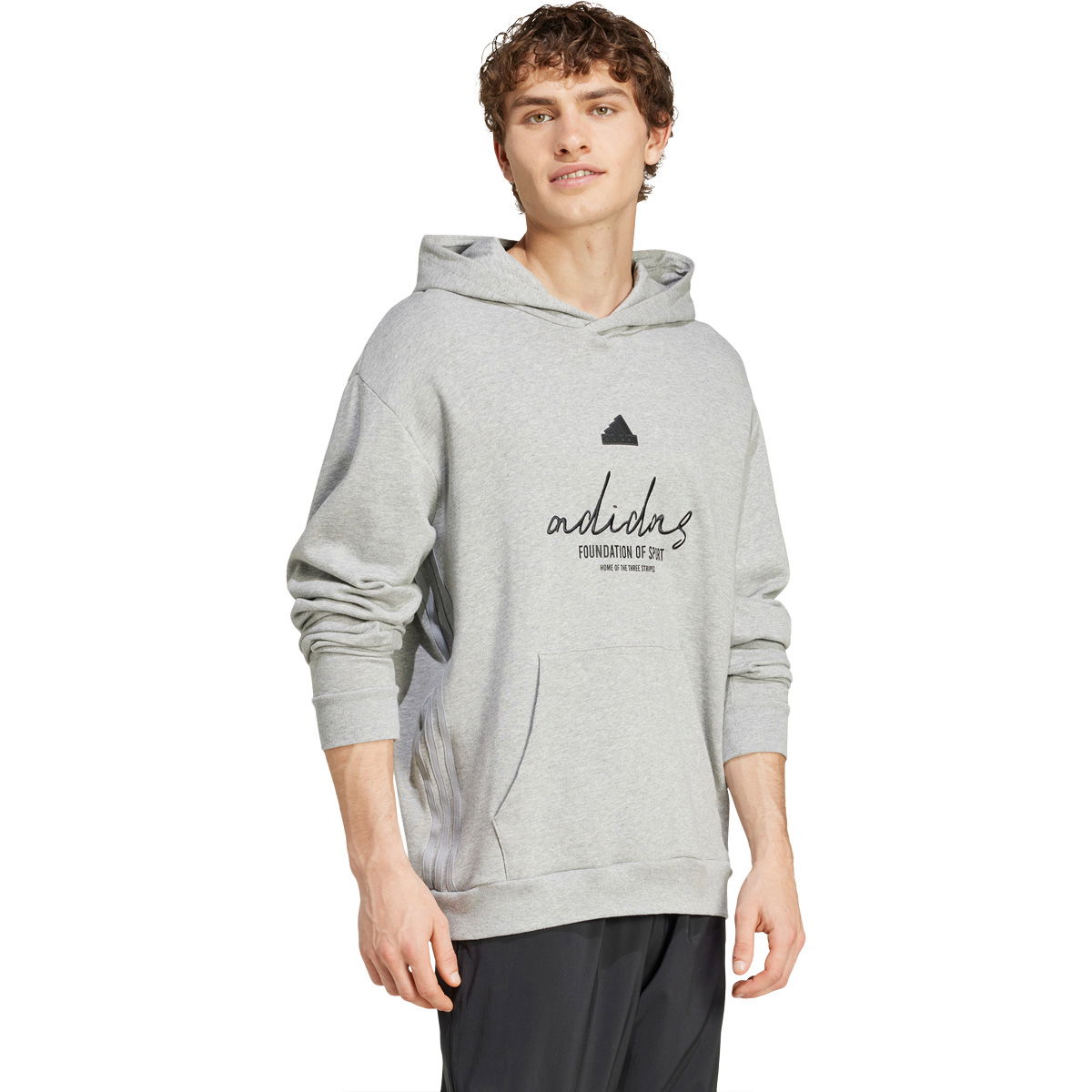 adidas Big Logo Hættetrøje Herre