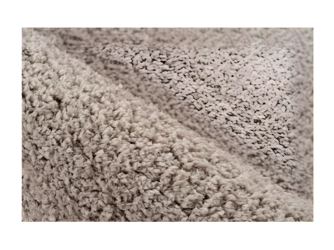 Tapis 150x80cm, design D005M coloris beige - Confort et élégance pour votre intérieur