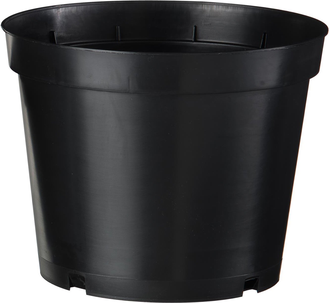 Plantcontainer 4 L D 21 cm zwart 3 stuks