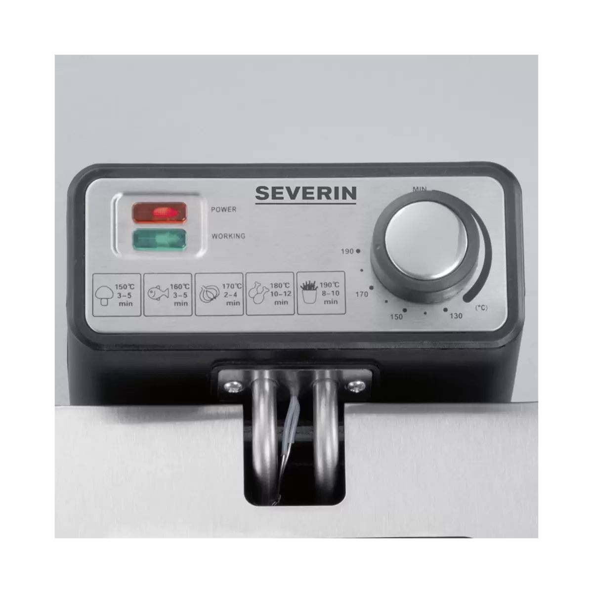 Fritteuse Severin FR2431 Silber