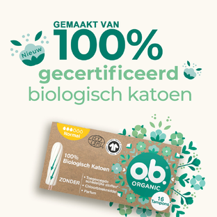 OB Organic Tampons Normal 16ST