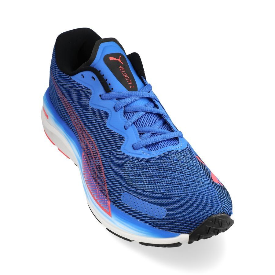 PUMA Chaussures de Running Velocity Nitro 2 - Bleu/Fire Orchid