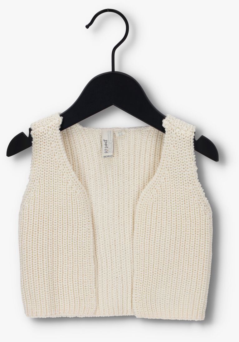 MOODSTREET PETIT witte moodstreet petit vest moris x michelle bollen