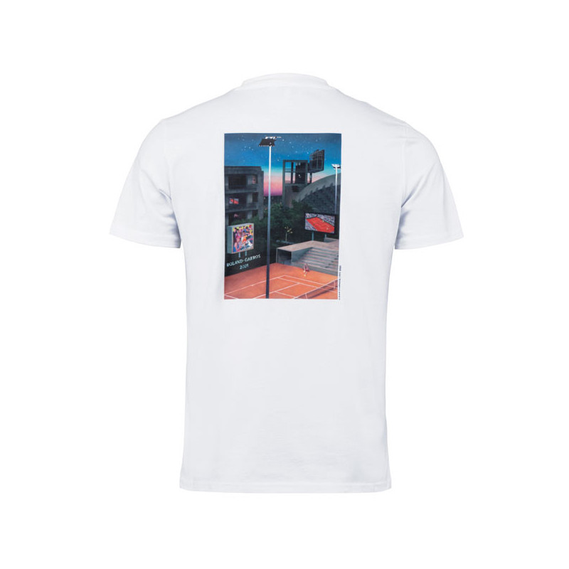 Tee-shirt affiche Roland Garros homme