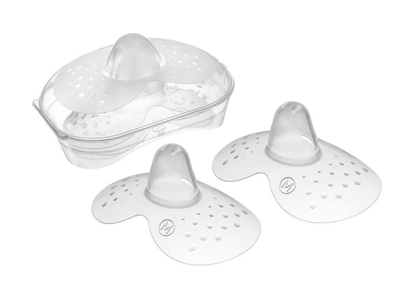 MAM Stillhütchen Grösse M, 2 Stück Stillhütchen zur kurzfristigen Unterstützung des Stillens
