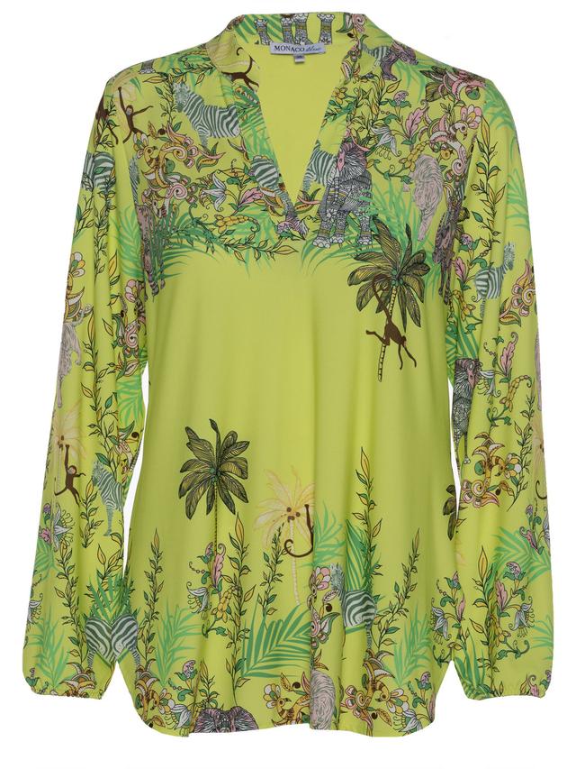 Blusenshirt Yellow Safari