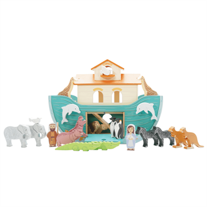 Le Toy Van Noahs Ark, Lekebåt og Dyr i tre