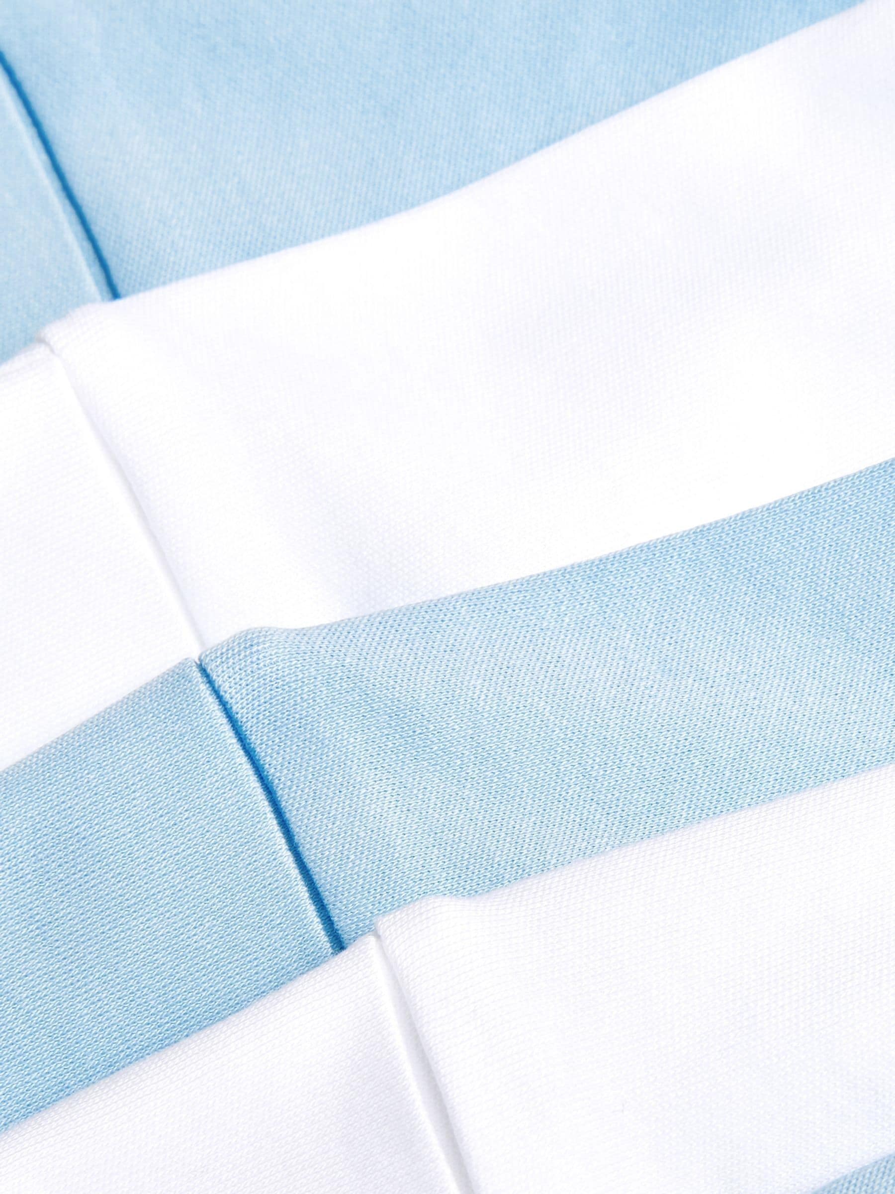 Blauw/wit - Babypyjama's (0-2 jr)