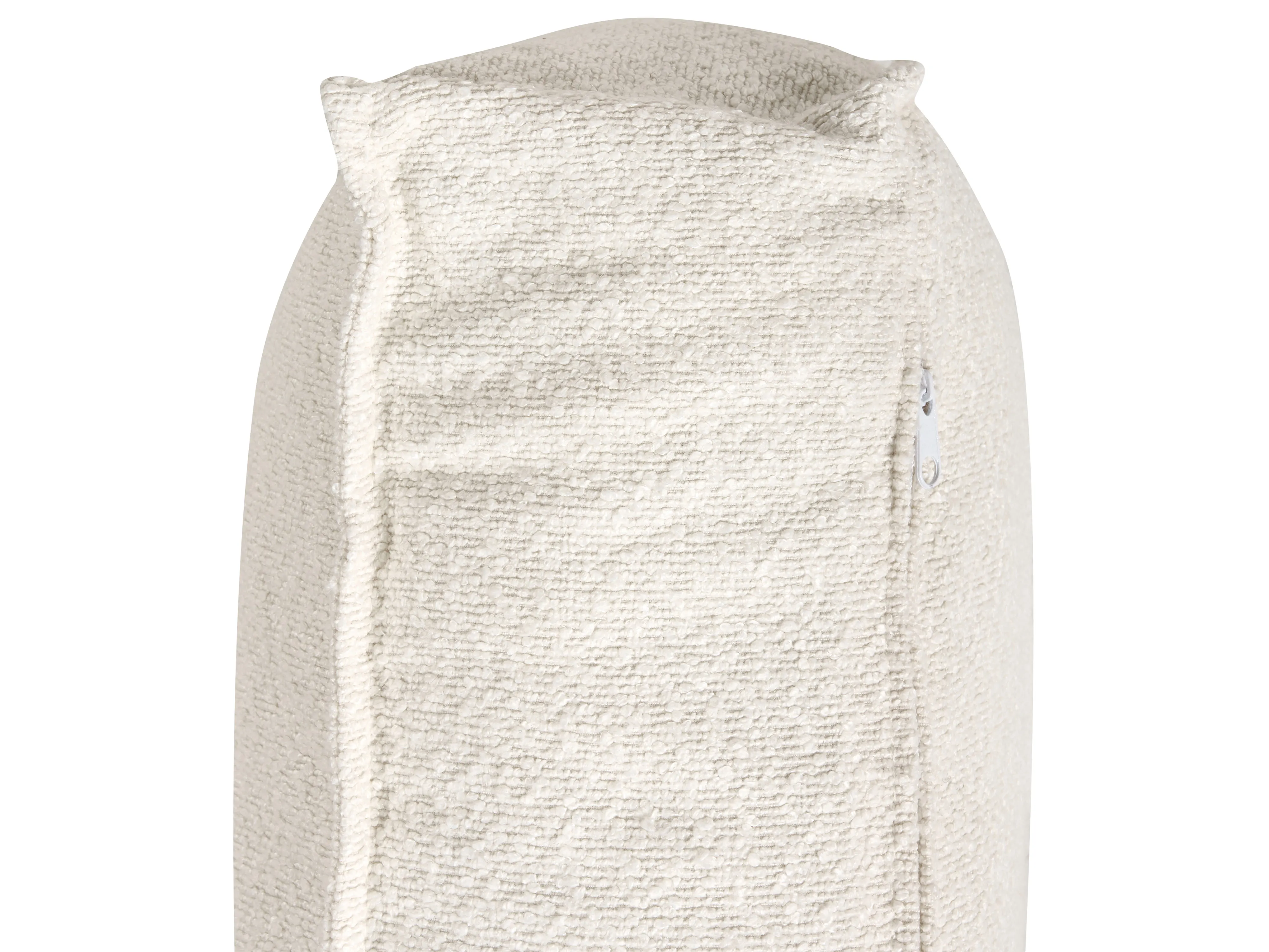 Hoekbank KOLDING Bouclé Lichtbeige linkszijdig
