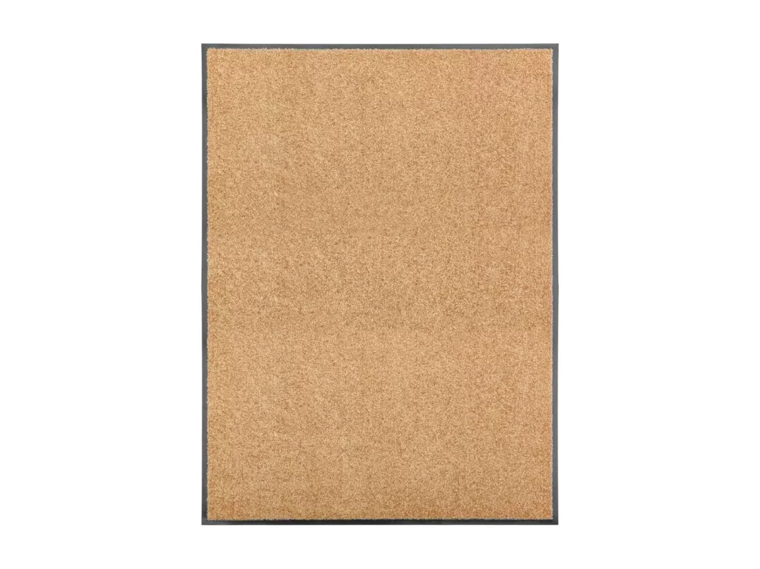 Paillasson lavable Crème 90x120 cm