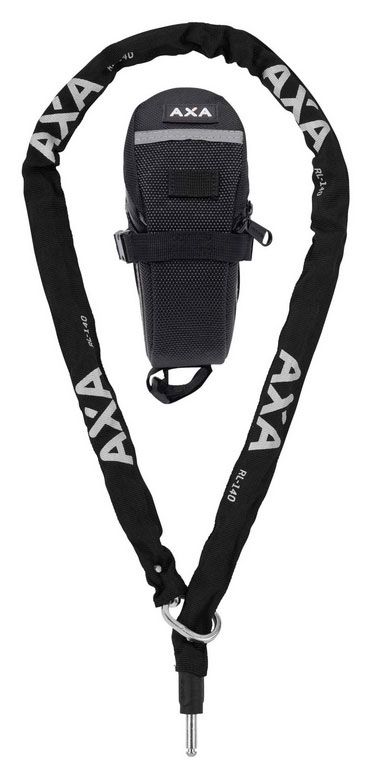 Axa Einsteckkette RLC 140 für Defender RL inkl. Satteltasche