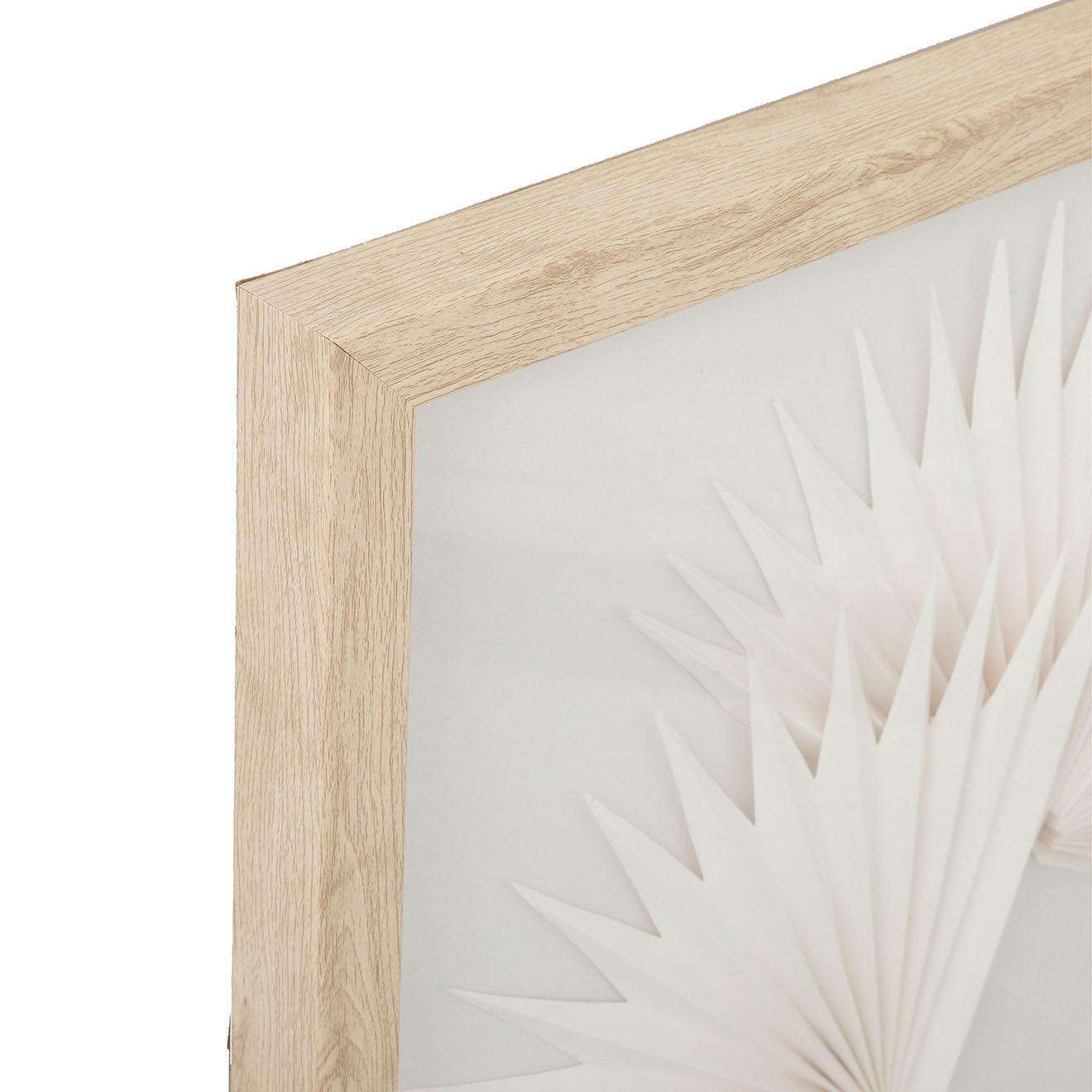 Atmosphera Décoration murale Cindy beige - 40x3x40 cm