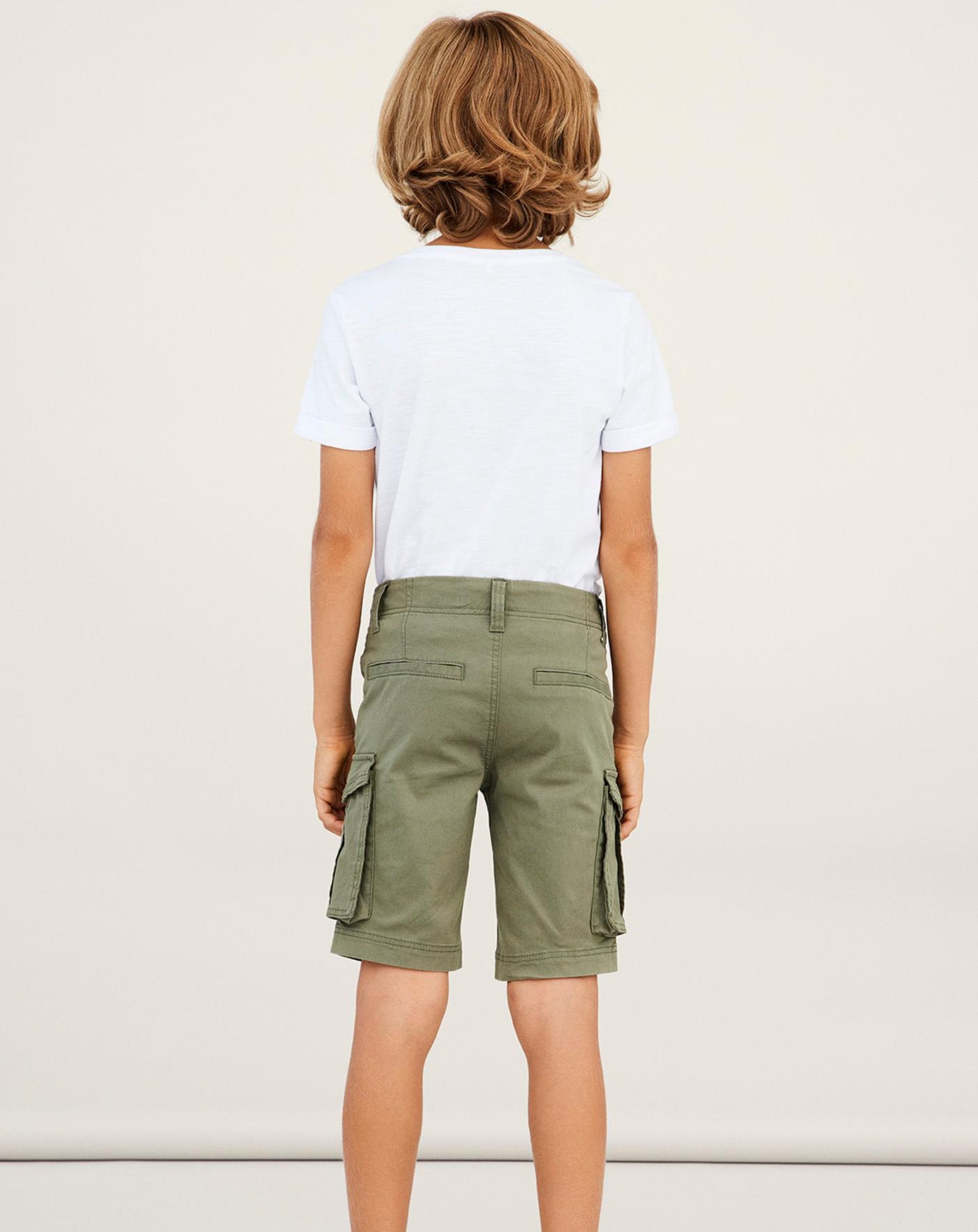 Cargo-Shorts NKMRYAN TWIBAMGO in deep lichen green