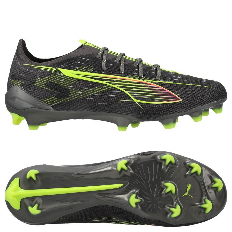 PUMA Ultra 5 Ultimate FG Audacity - Matte Aged Silver/Jaune/Sun Struck Femme