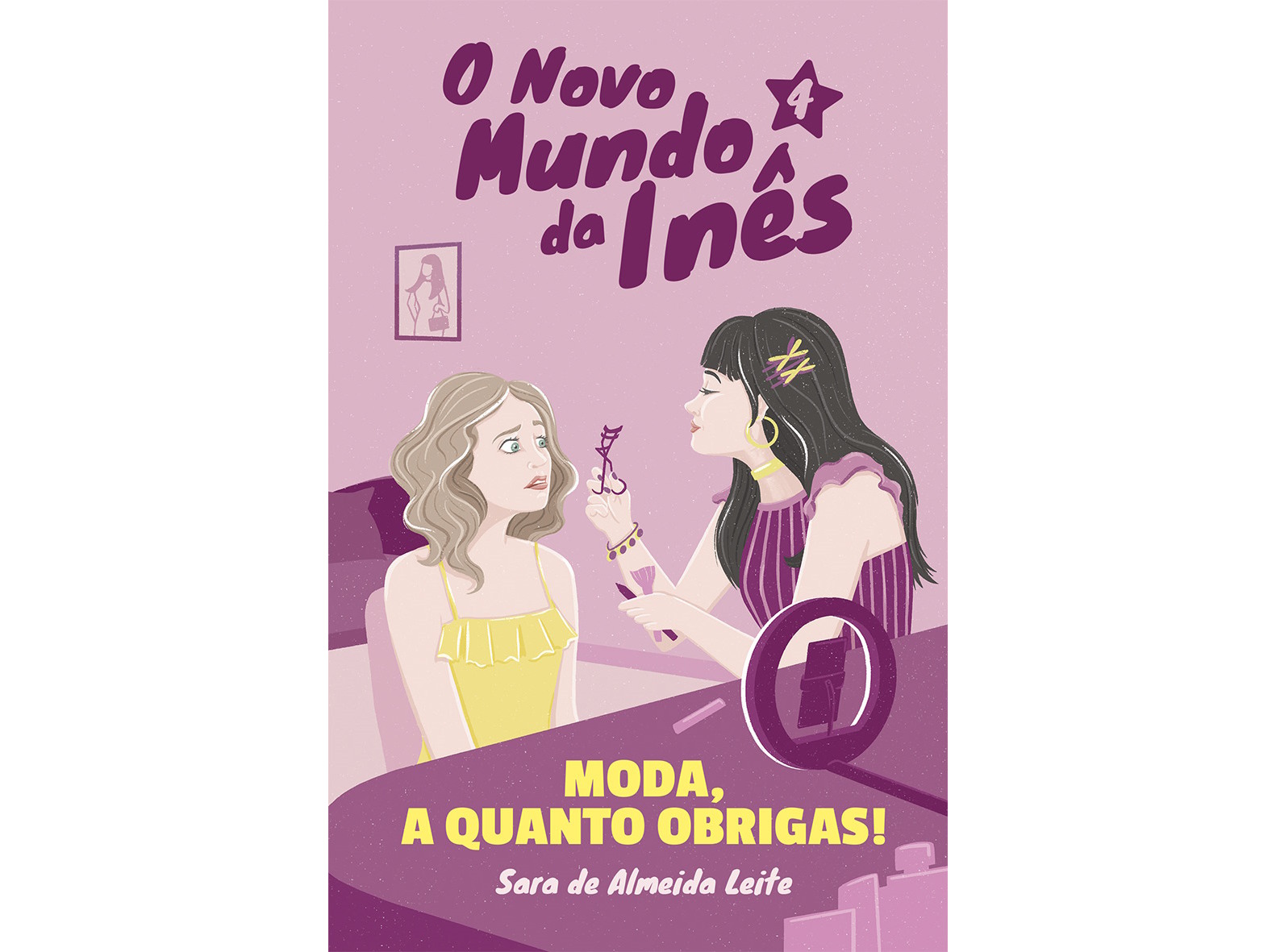 LIVRO O NOVO MUNDO DA INÊS - MODA A QUANTO OBRIGAS!