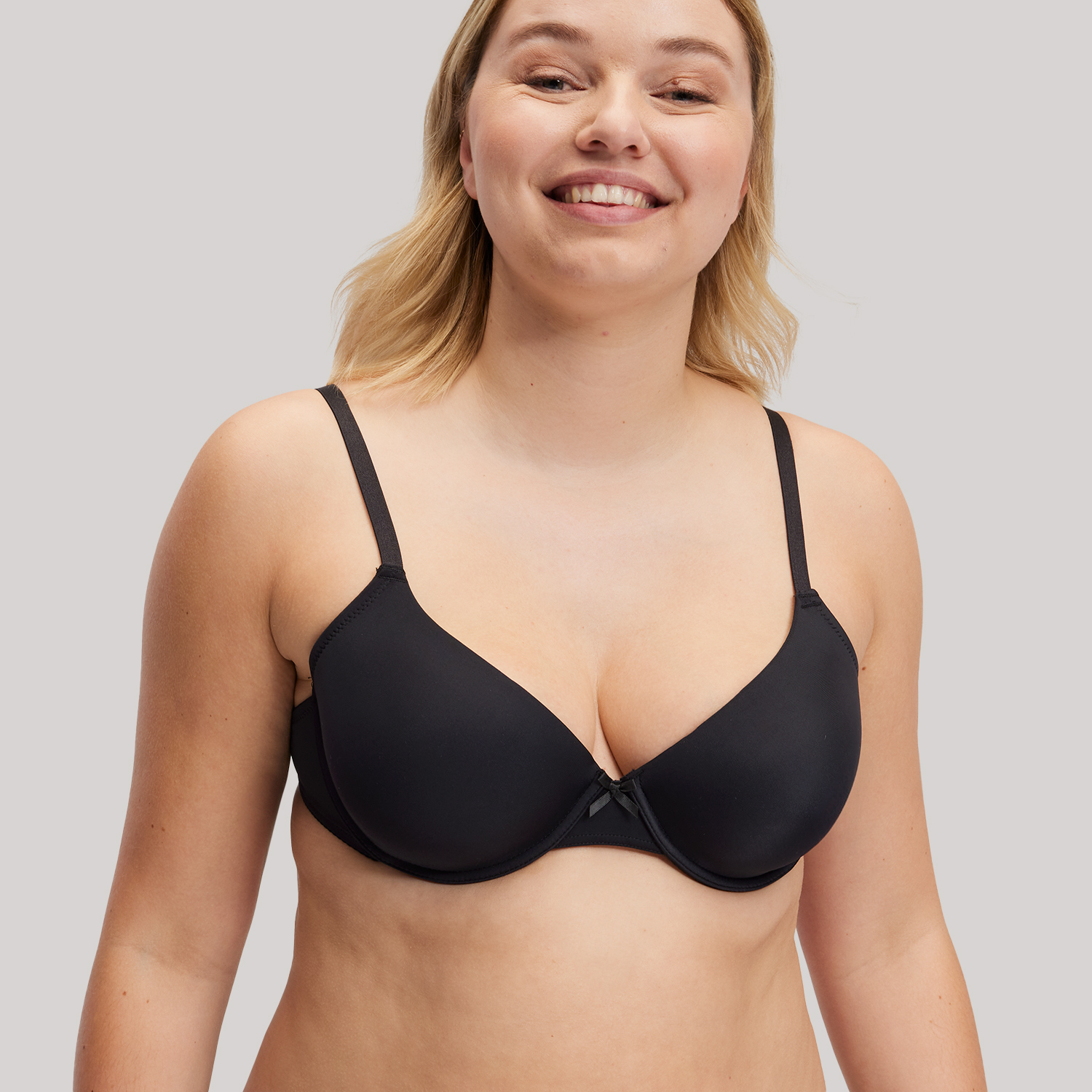 Plunge Padded BH - Zwart