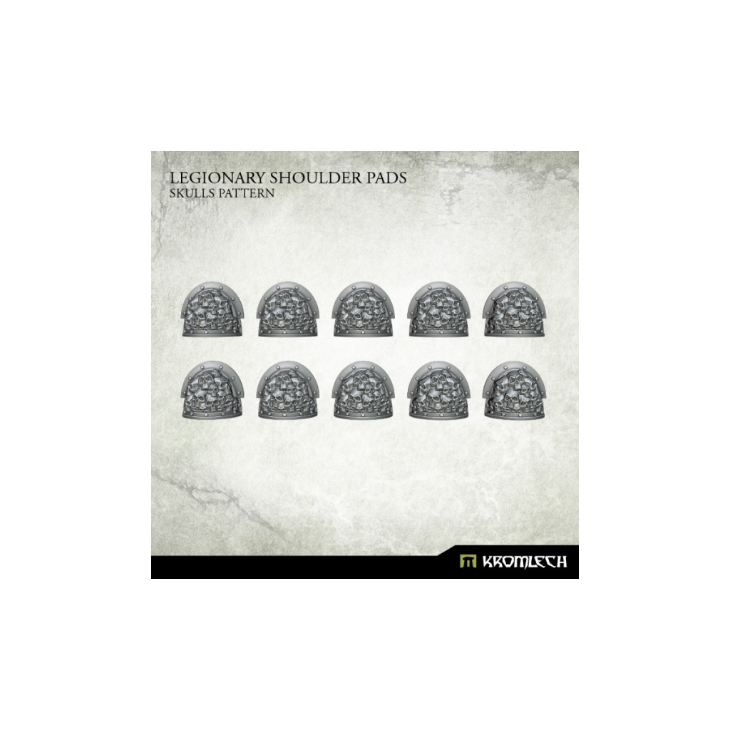 Legionary Shoulder Pads: Skulls Pattern