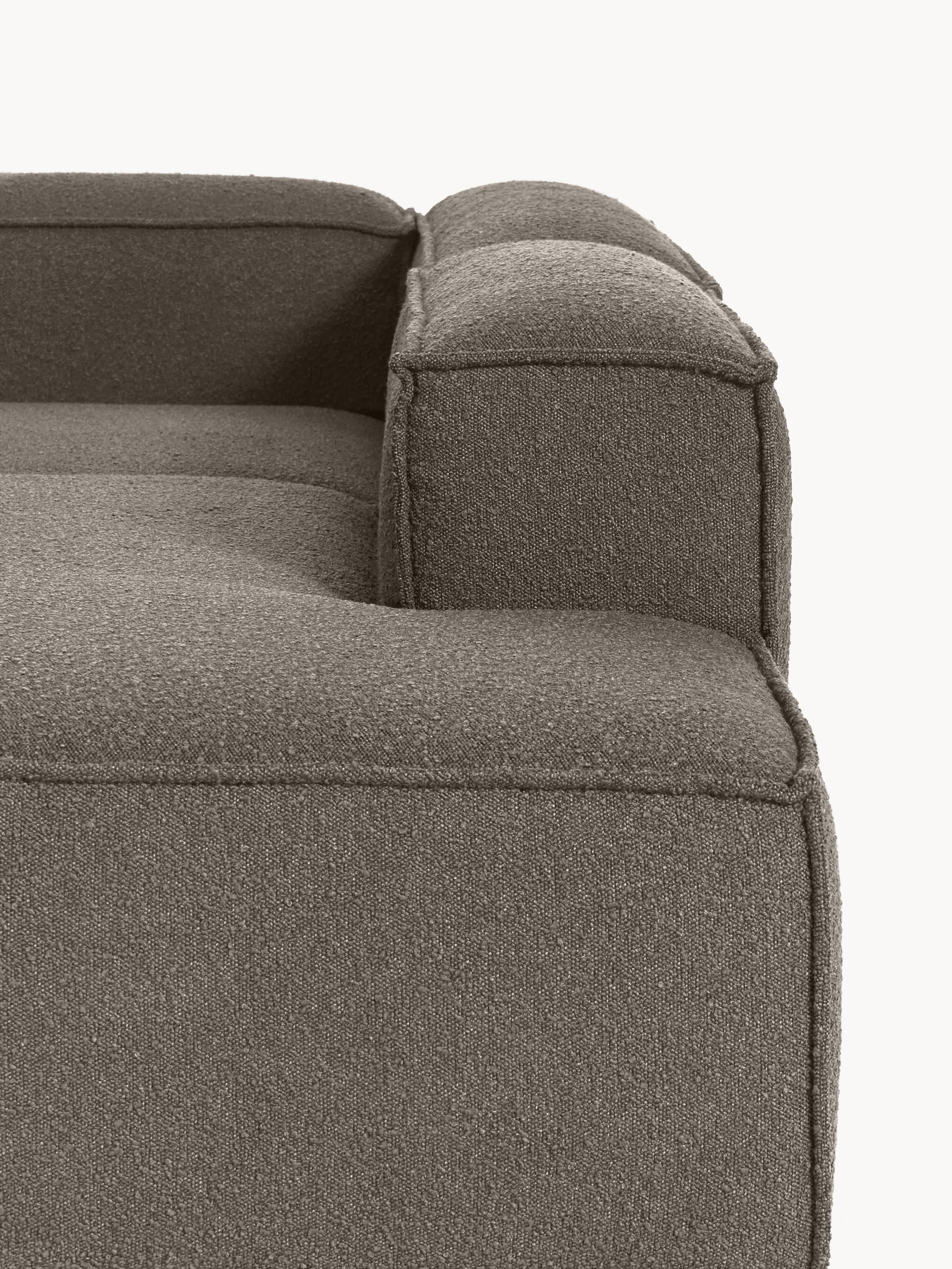 Modulaire U-bank Lennon uit bouclé
