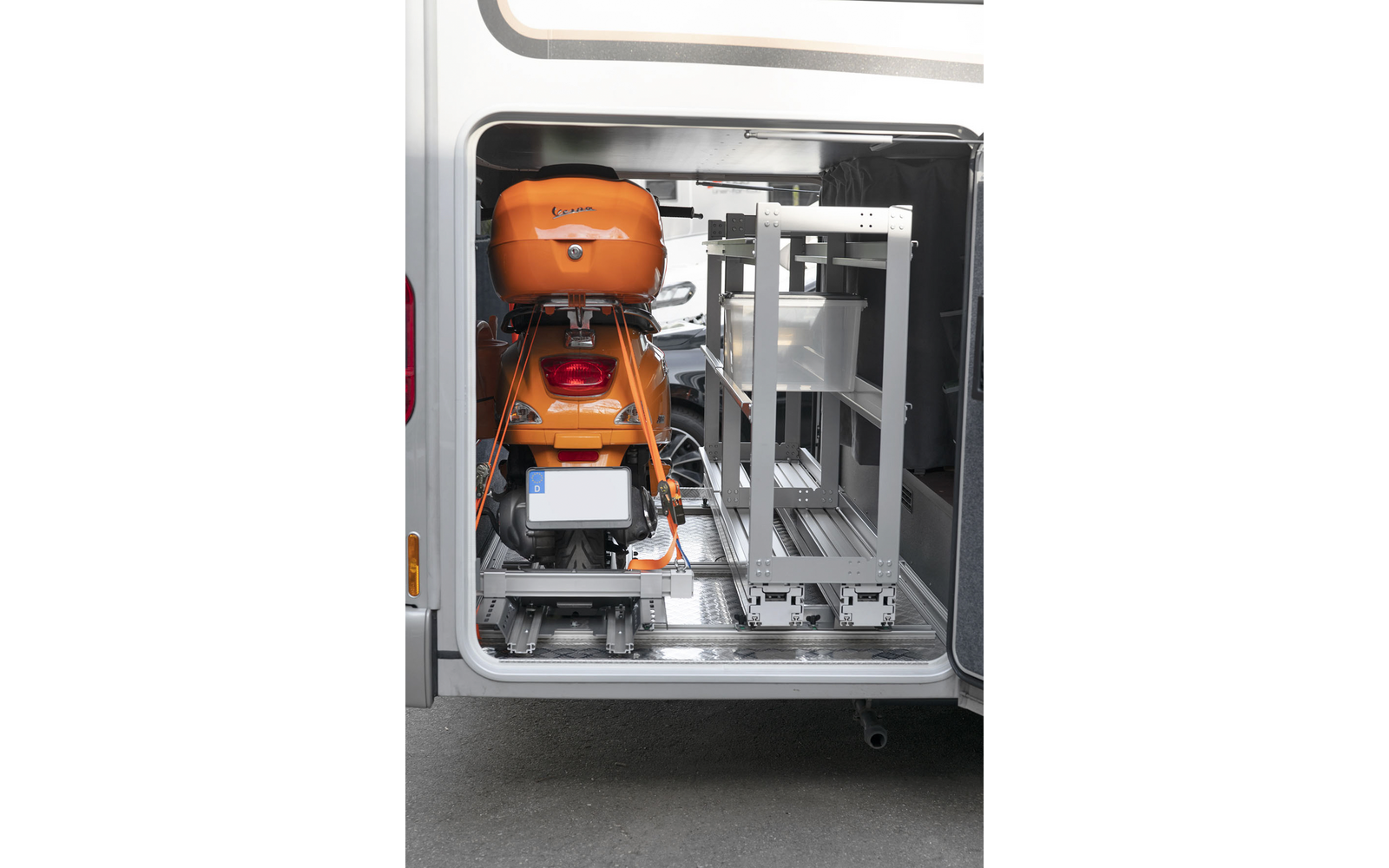 Weih-tec MotoMove 150 Heckgaragen-Rollerträger