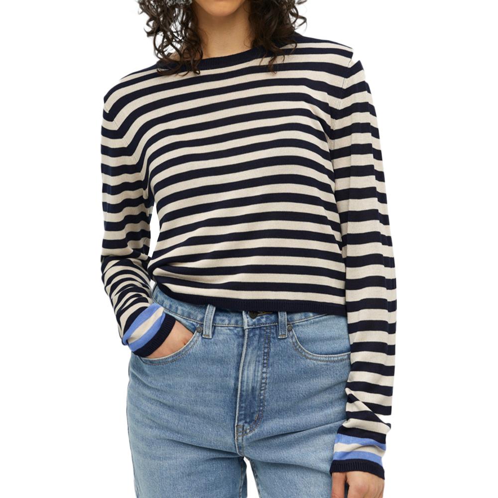 Object Pull Beige/Noir Femme Object Cropped
