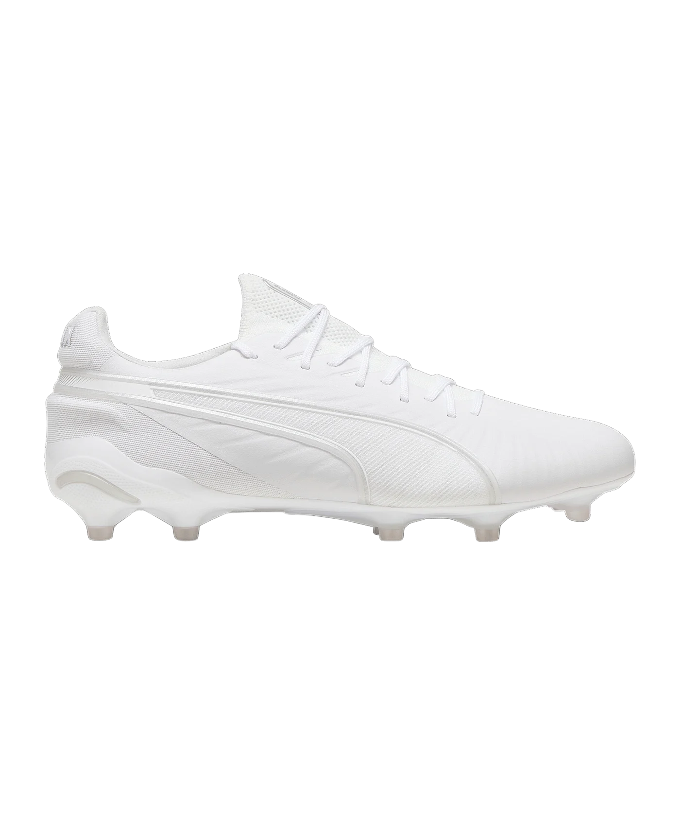 PUMA KING Ultimate FG/AG White Edition Weiss Silber F04