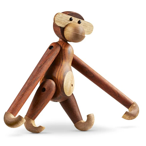 Kay Bojesen  Abe, mellem - H28,5 cm.
