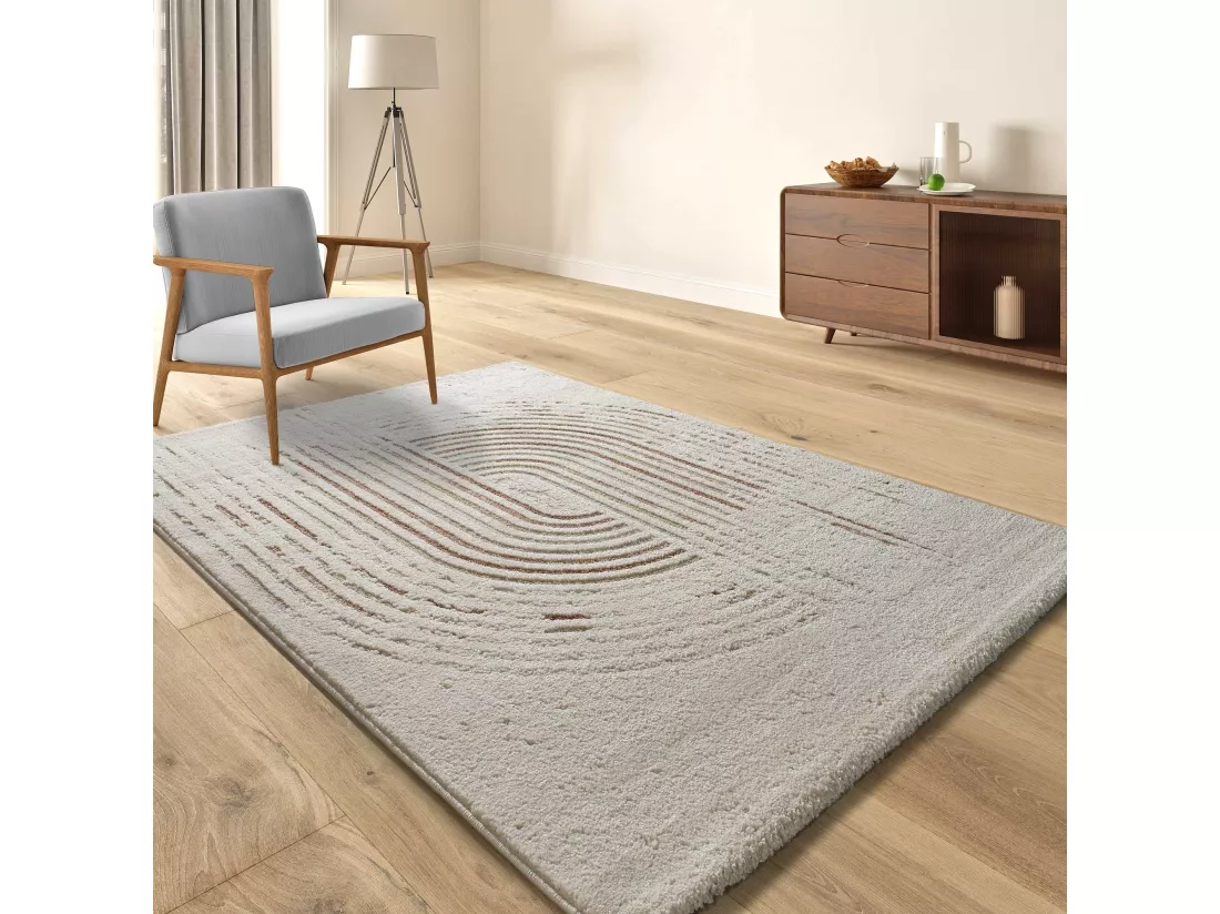 Tapis intérieur - scandinave - multicolore - 80 x 150 cm - CANDELA