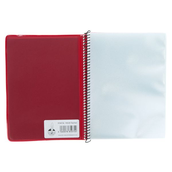 Star Marching Folder 145/20 Red