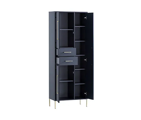 Garderobenschrank »Kent«, geschlossen, blau