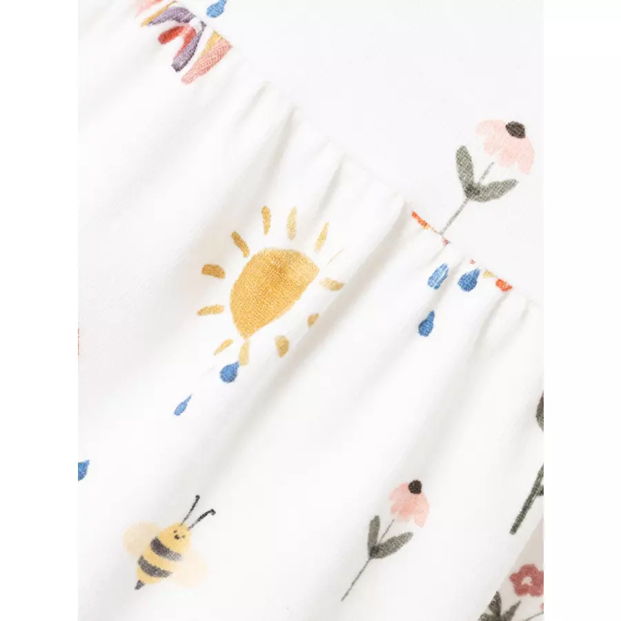 name it Kleid Nbfhania Bright White