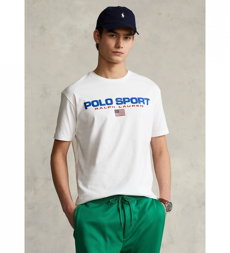 Ralph Lauren Camiseta Classic Sport Branca