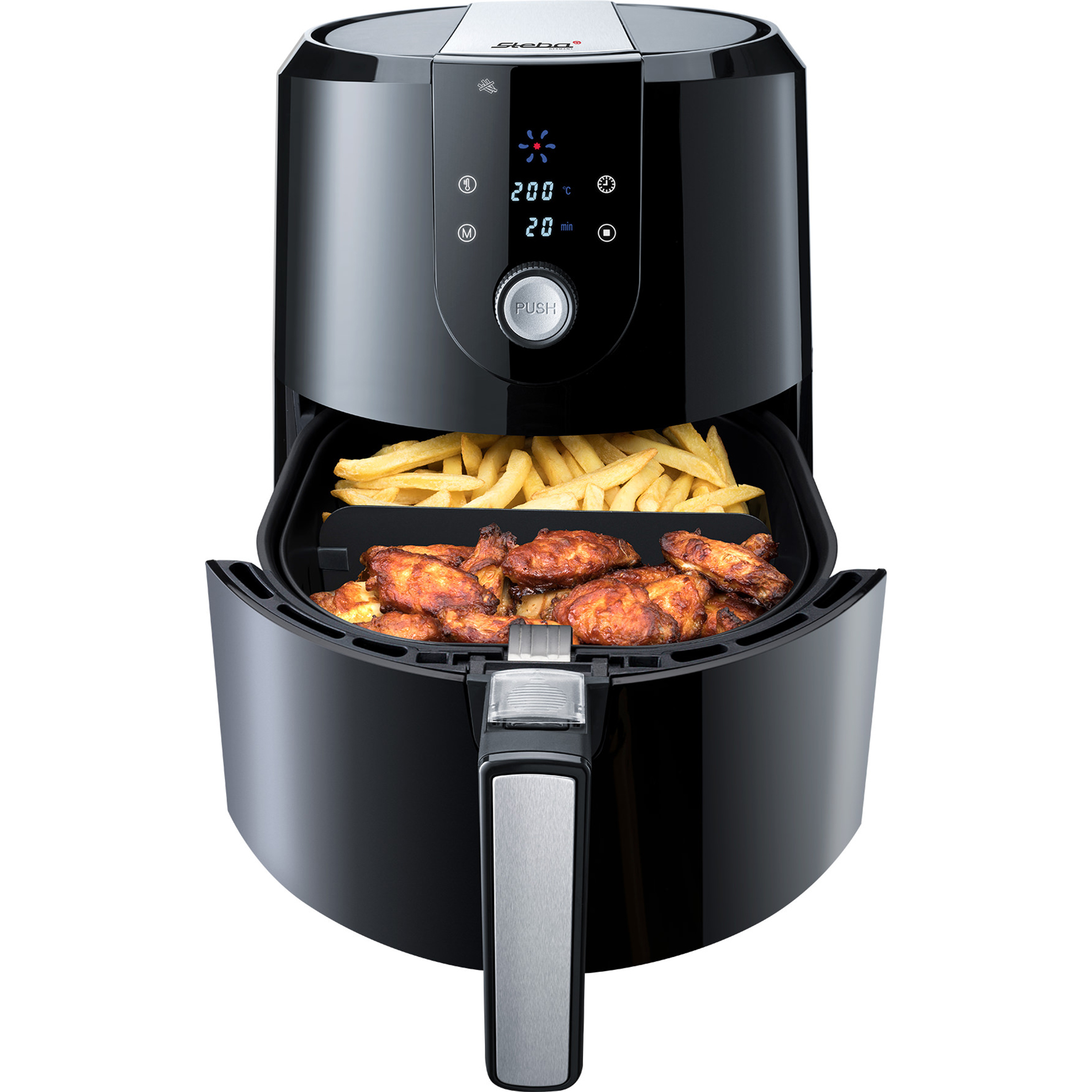 STEBA Heißluft-Fritteuse HF 5000 - schwarz - 5,2 Liter