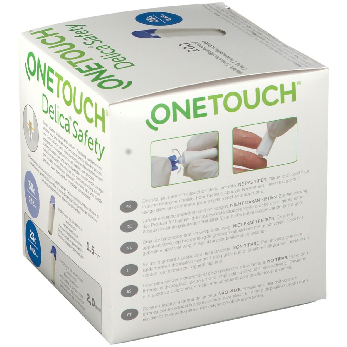 ONETOUCH® Delica® Safety Einmalstechhilfe 23