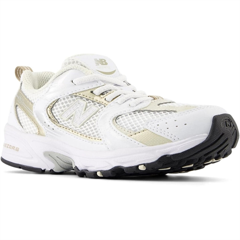 Køb New Balance 530 Kids Bungee Lace Sneakers White