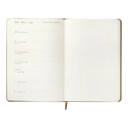 Idena Agenda Mini 2025 - Nature Blossom, 9 x 14 cm, FSC®-Mix