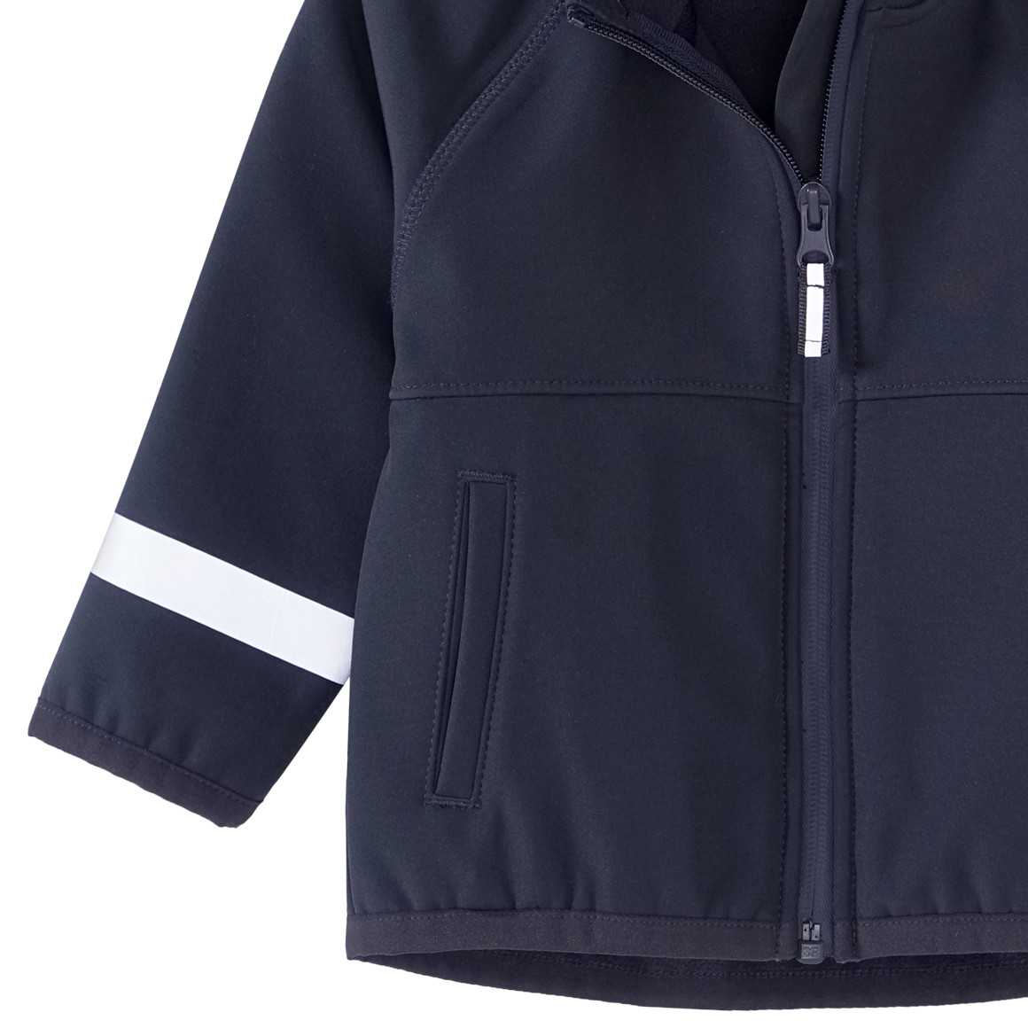 Topomini Baby Softshelljacke unifarben dunkelblau