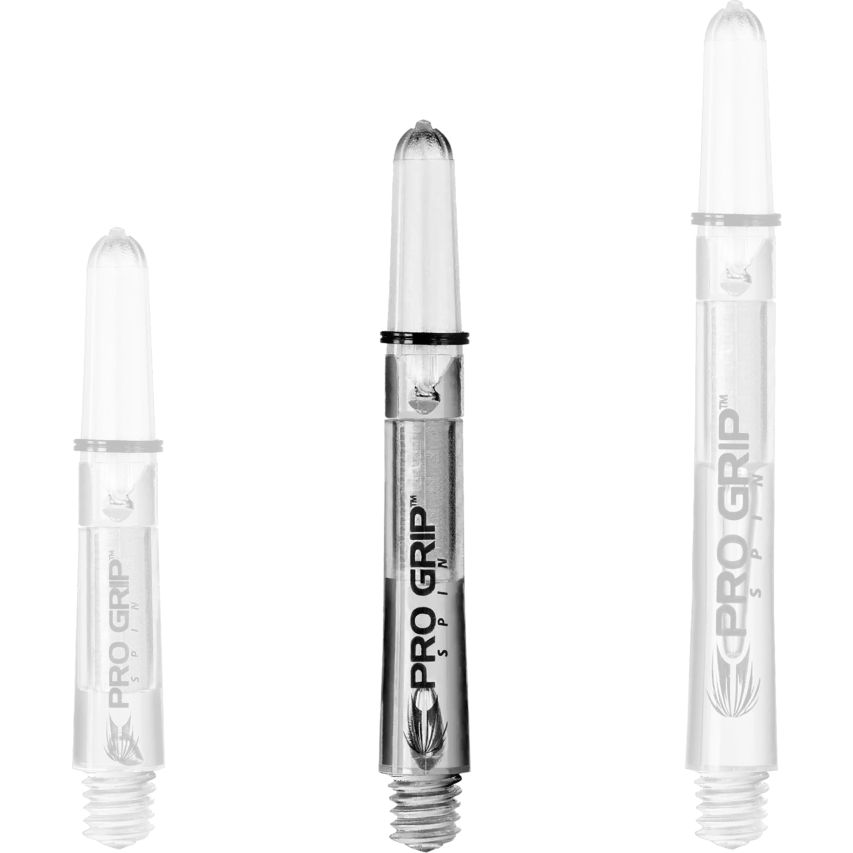 Target - Pro Grip Spin Shaft 3er Set - Transparent
