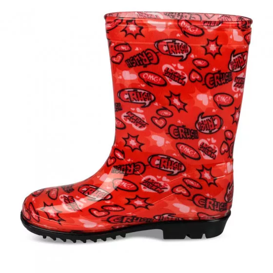 Bottes de pluie ROUGE MIRACULOUS
