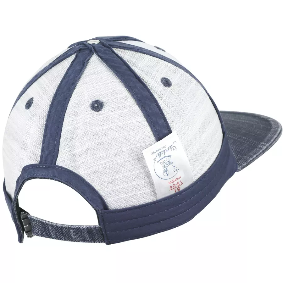Sterntaler Baseball-Cap Struktur blau