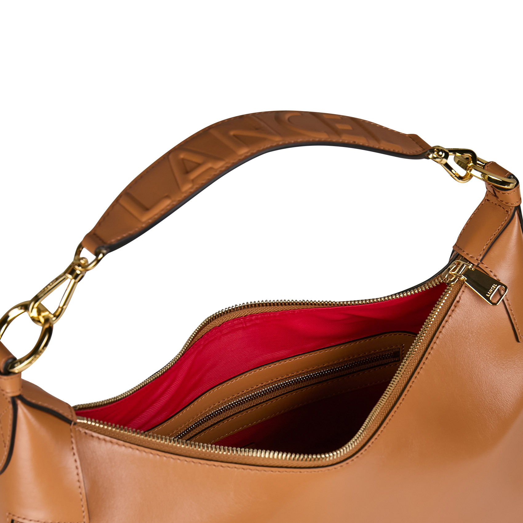ORIGAMI M - Sac hobo en cuir| Beige
