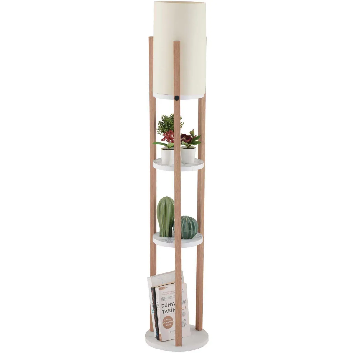 Hanah Home Lampadaire Circle Nora