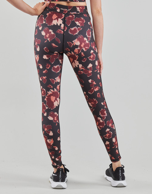 Only Play - ONPFLORA-2 LIFE HW AOP TRAIN TIGHTS - Noir