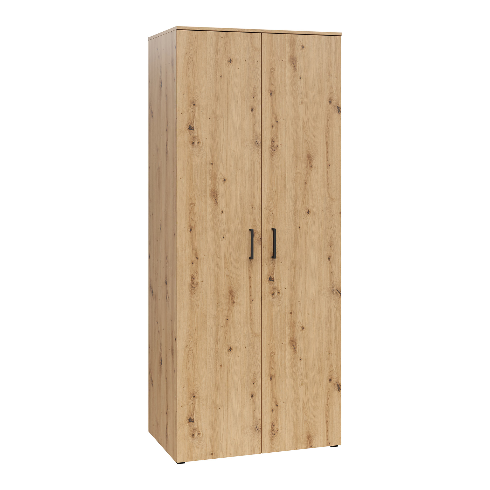 Kleiderschrank - Artisan Eiche - Breite 80 cm - XL-Tiefe