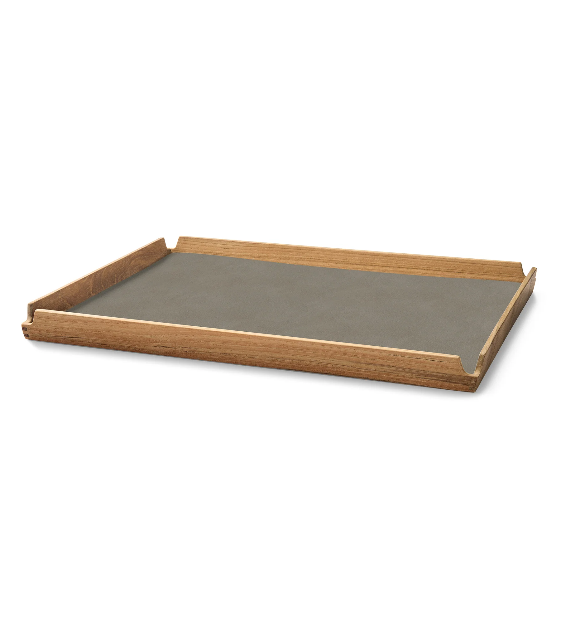 LIND DNA  Teakbakke, Square L Airy Nupo - Flint Grey/Teak