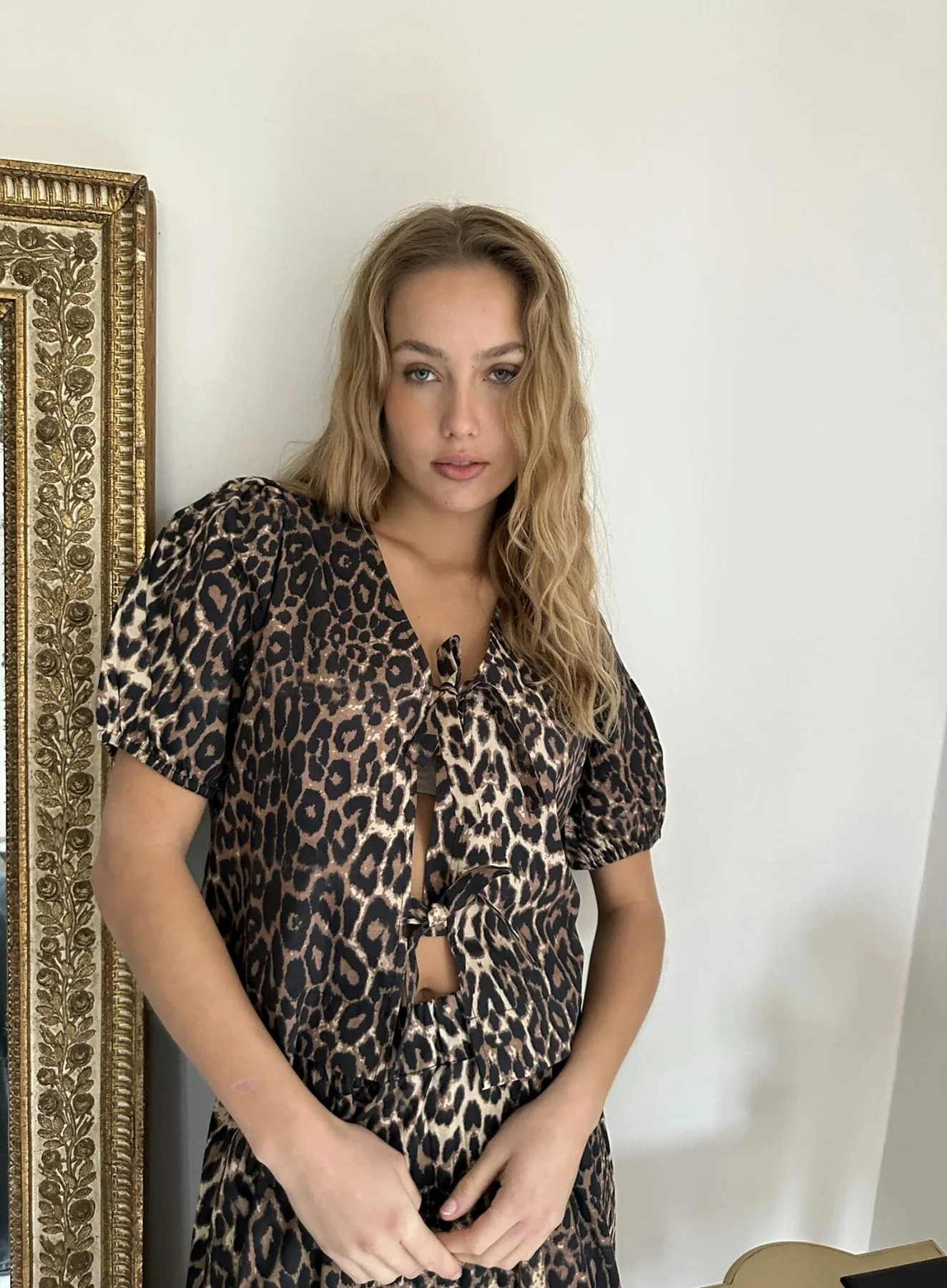 Neo Noir Bianca Leo Blouse