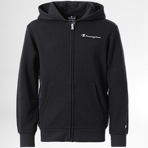 Sweat Zippé Capuche Enfant 306548 Noir