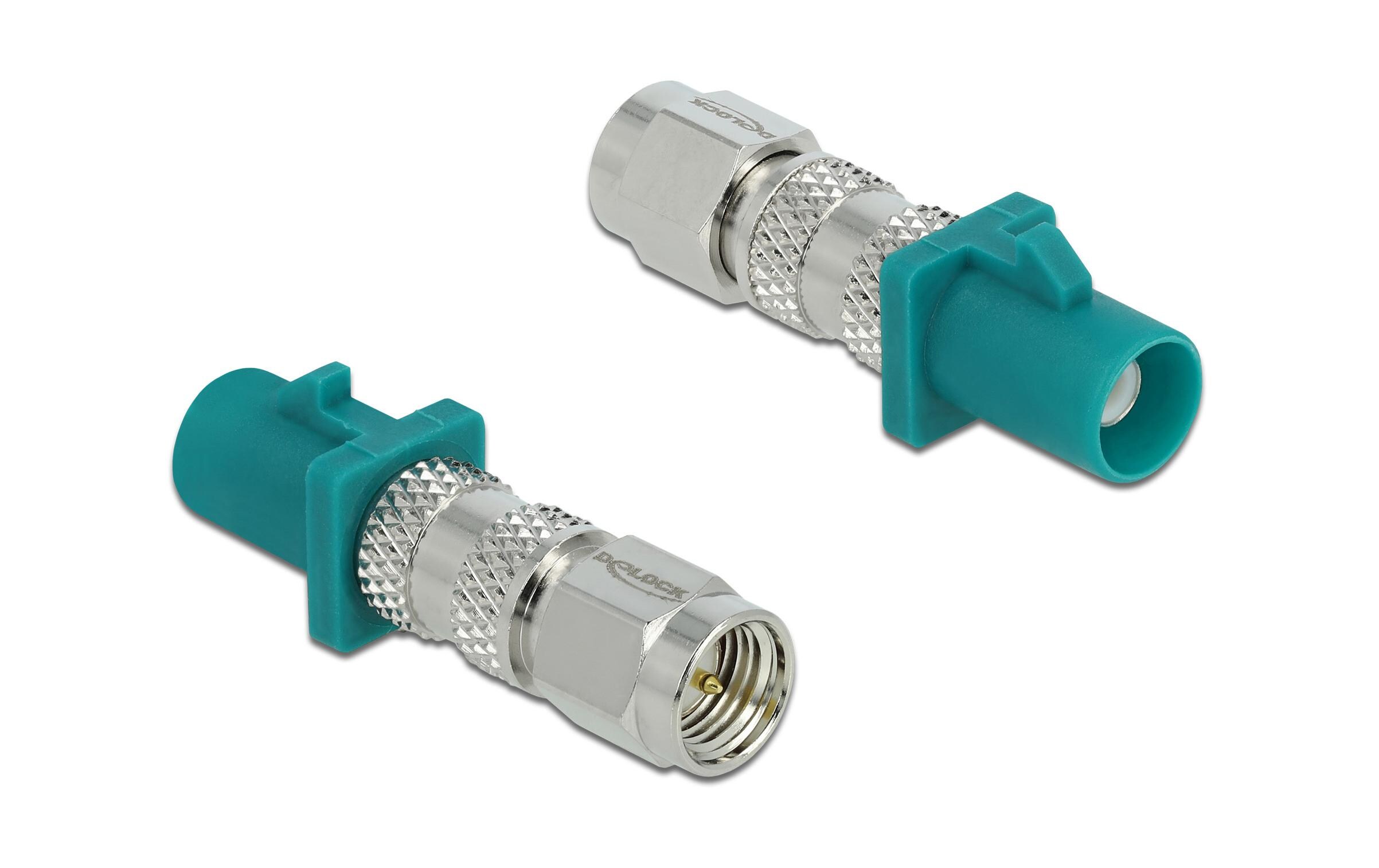 Antennenadapter FAKRA Z Stecker (m) - SMA Stecker (m)Delock Adapter FAKRA Z Stecker zu SMA Stecker